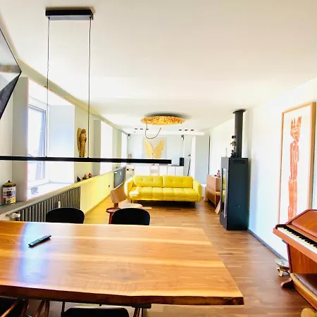 Luxus Loft: Sauna - Piano - Ofen - City Διαμέρισμα